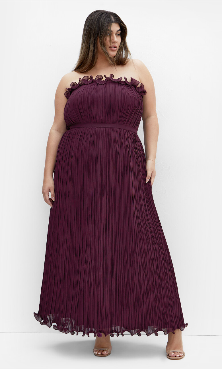 Opulent Gown- wine