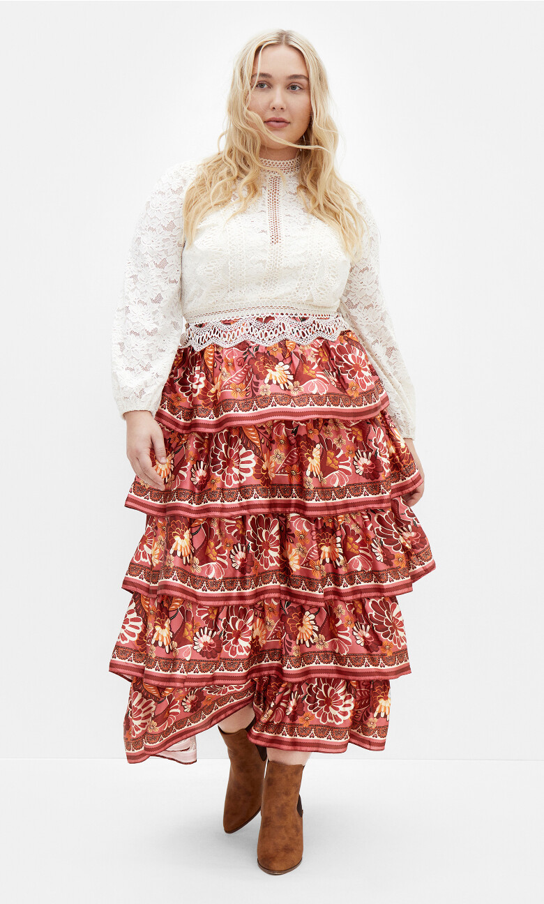 Drama Queen Skirt - rose