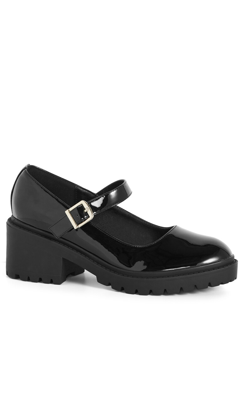 WIDE FIT Luna Platform - black