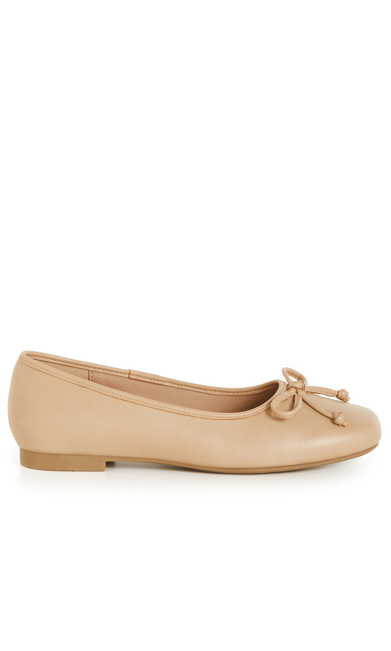 Ella Ballet Flat - almond