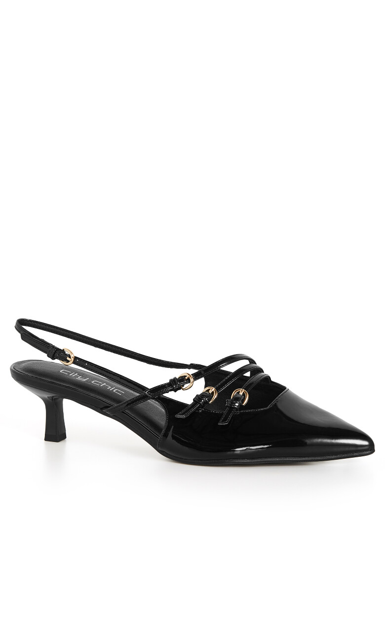 WIDE FIT Novah Heel - black