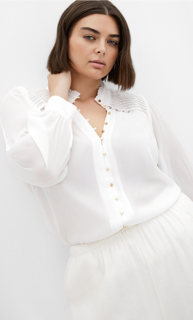 Florence Shirt - ivory