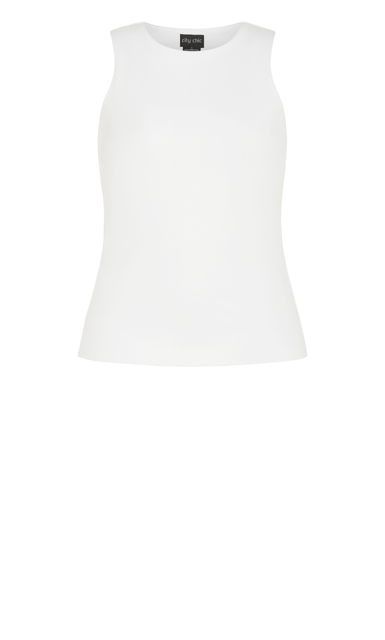 Ally Tank Top - white