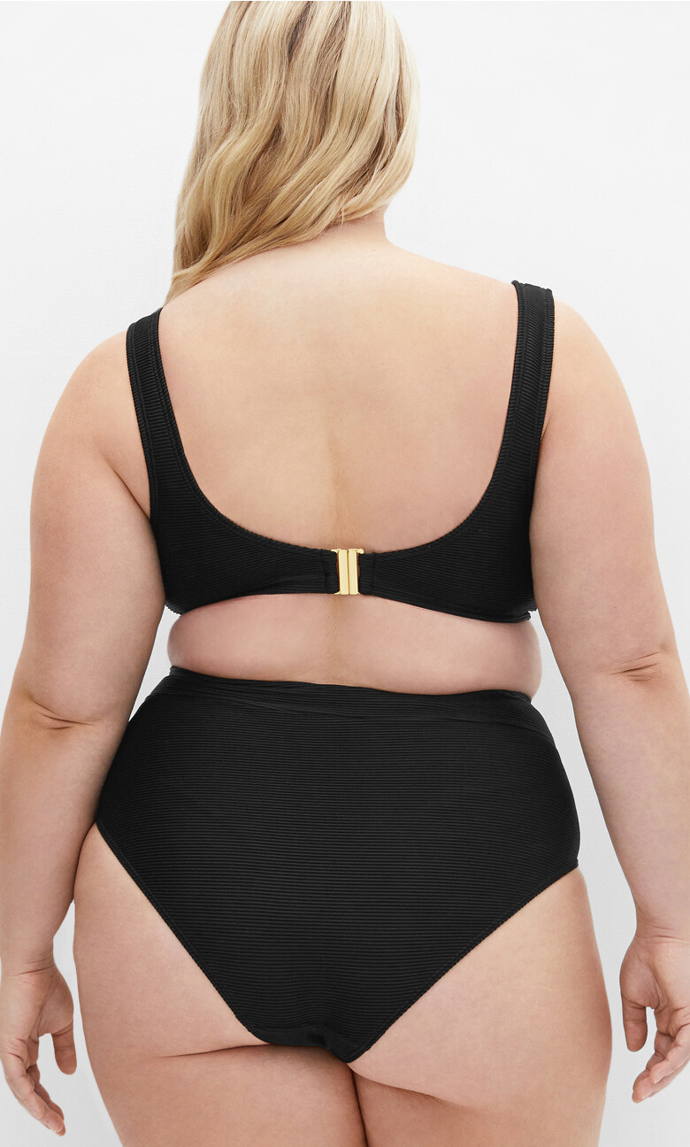 Valencia Hi Waist Bikini - black