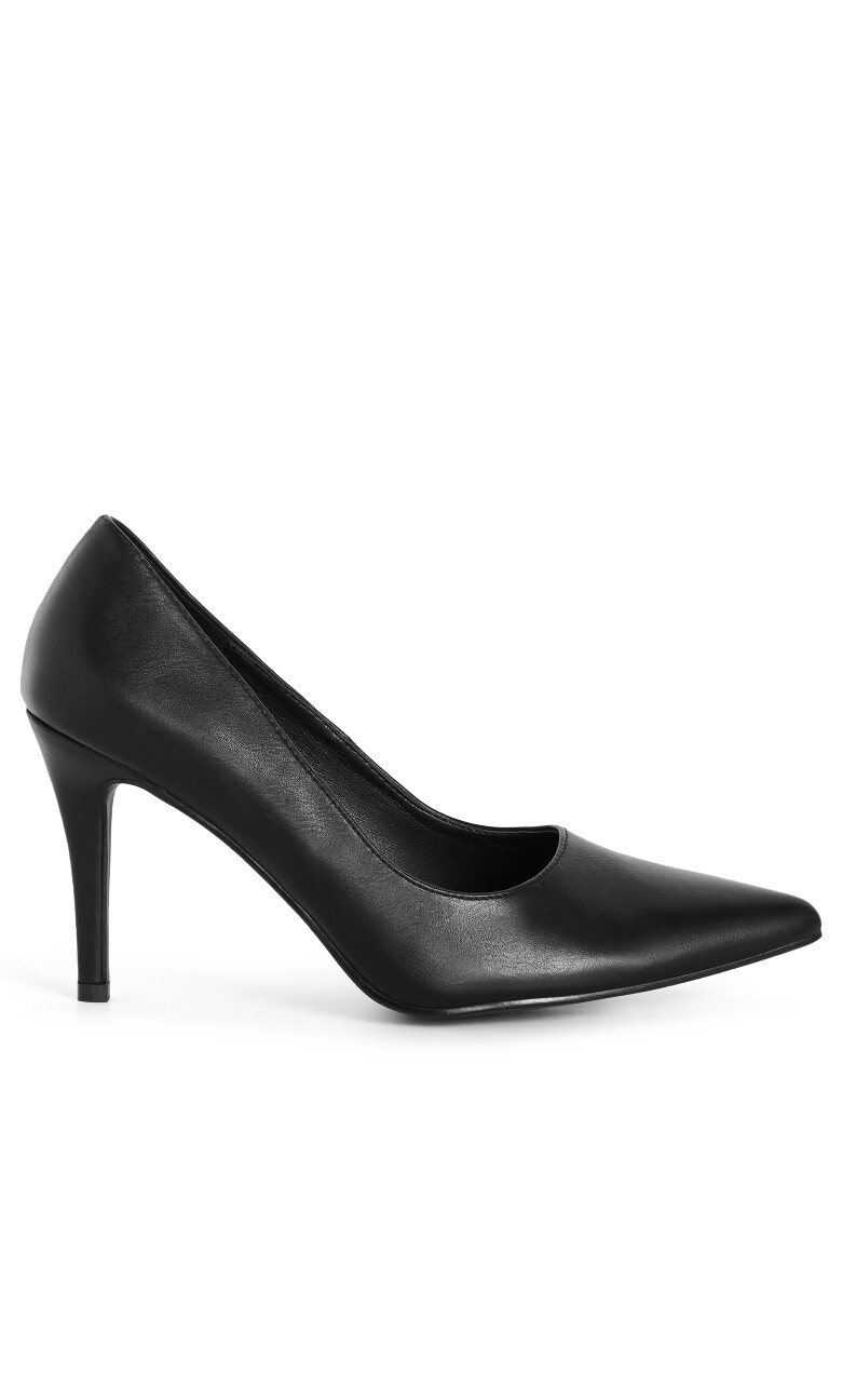 WIDE FIT Petunia Pump - black