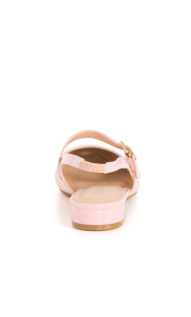 WIDE FIT Peasley Slingback - soft pink