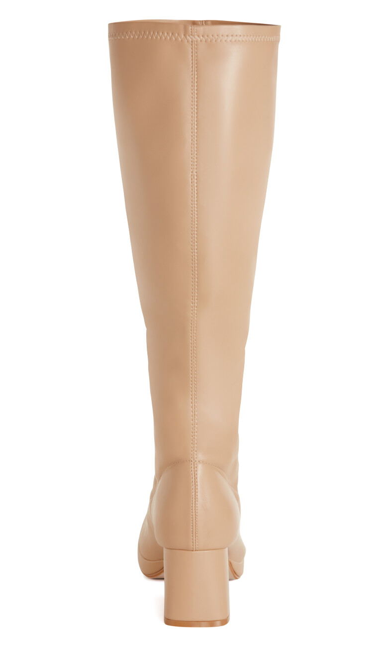 WIDE FIT Aria Boot - caramel