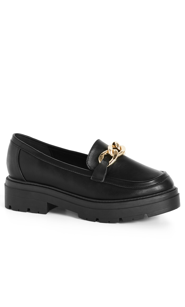 WIDE FIT Jordan Loafer - black