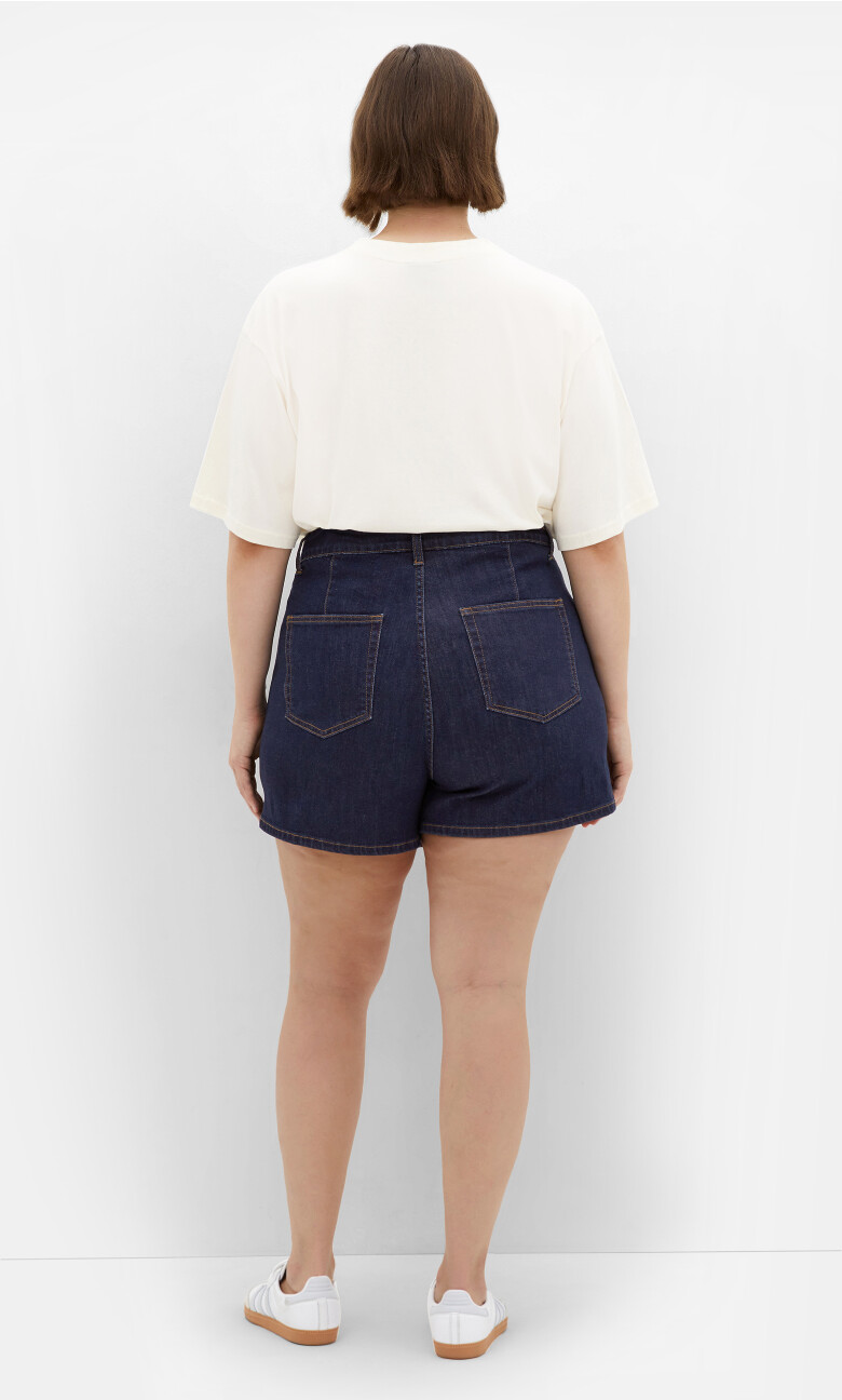Raya Denim Skort - dark wash