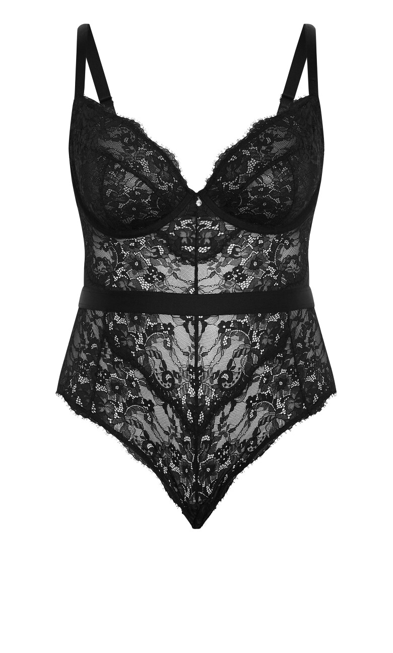 Josephine Bodysuit - black