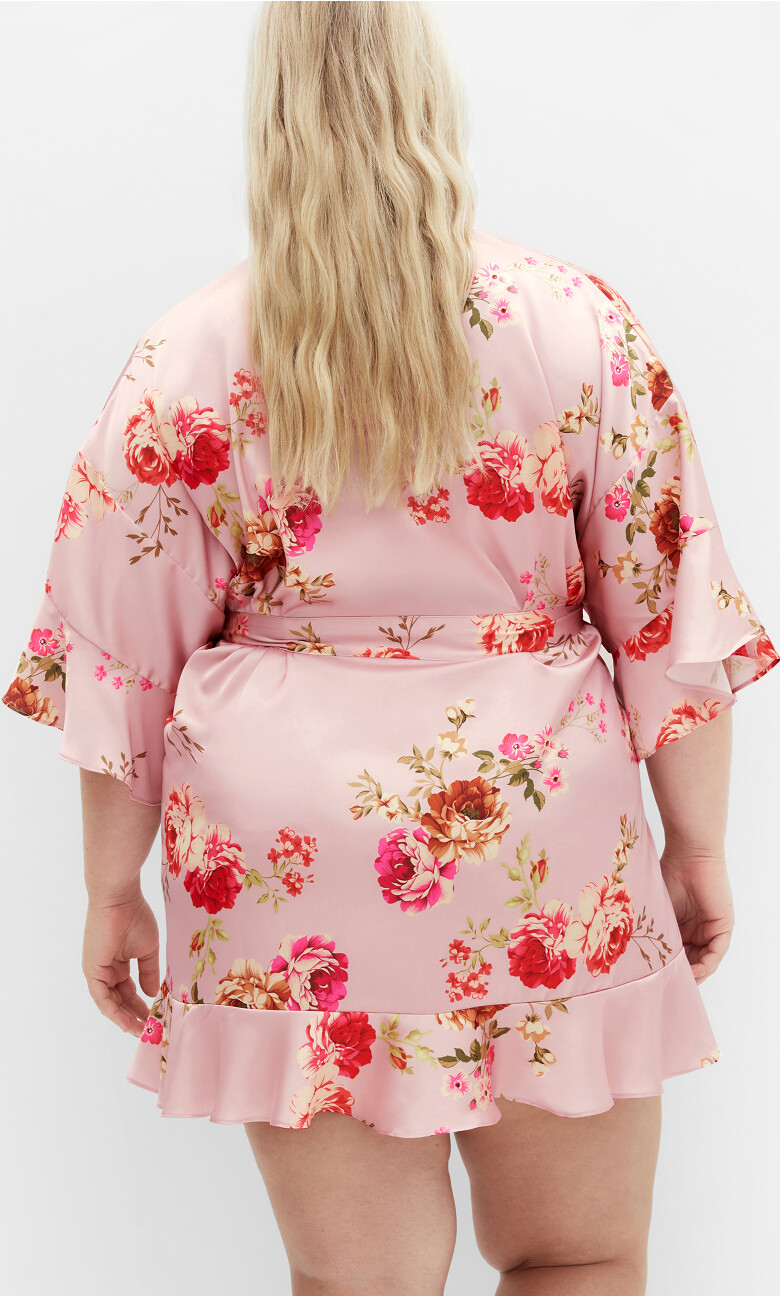 Arcadia Short Kimono - blush