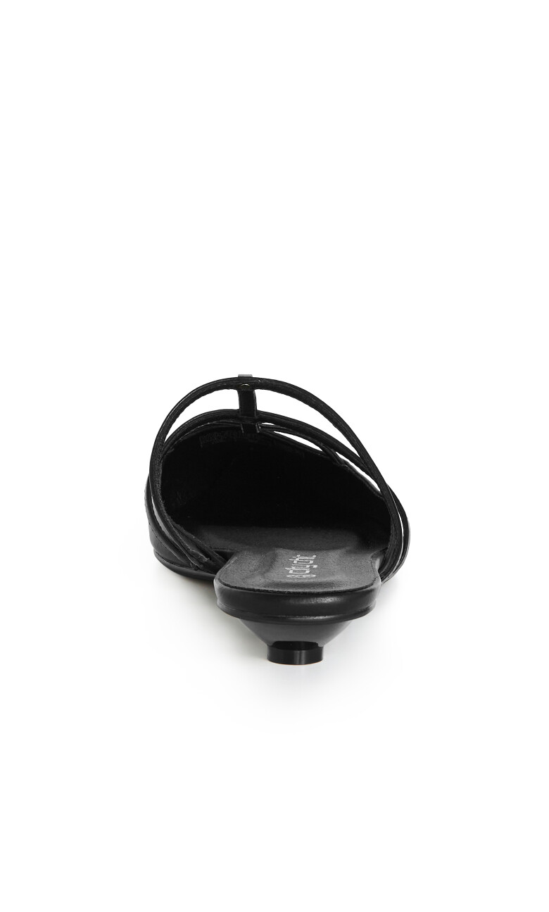 WIDE FIT Azelea Slide - black