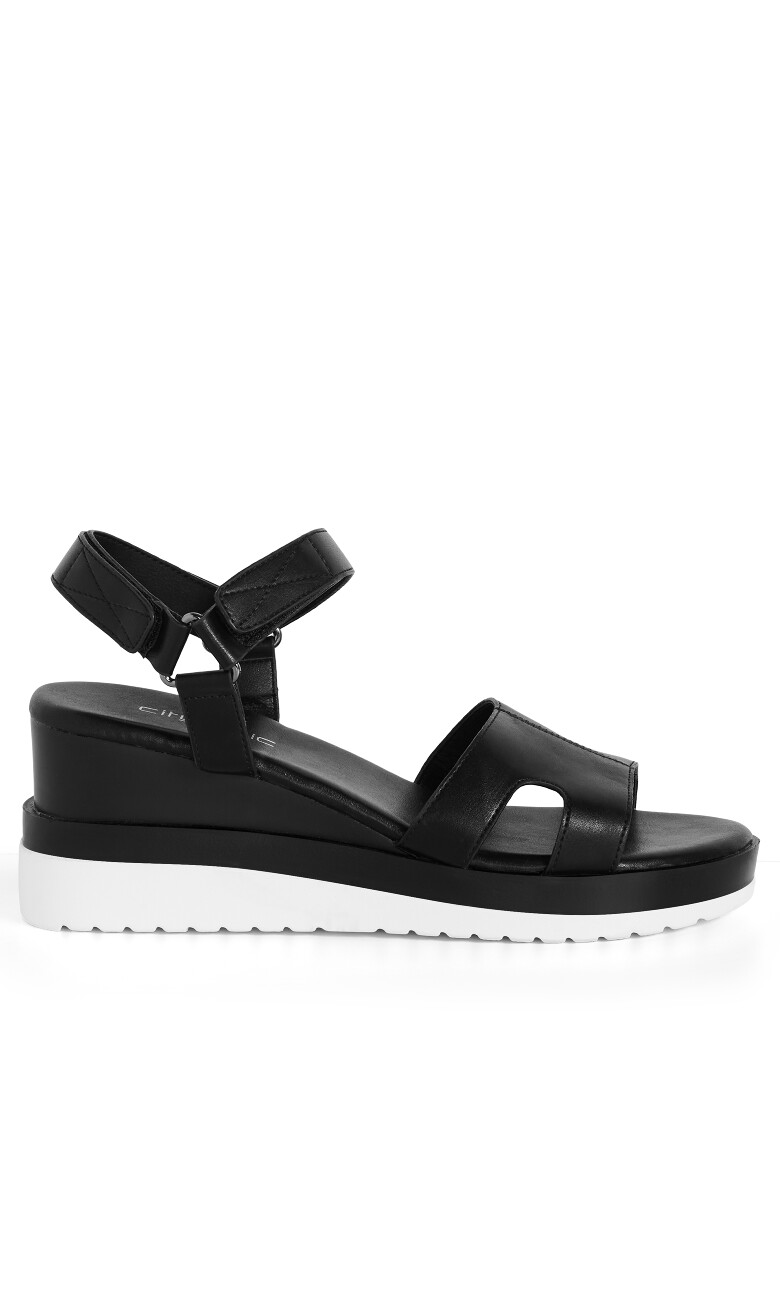 WIDE FIT Viki Platform - black