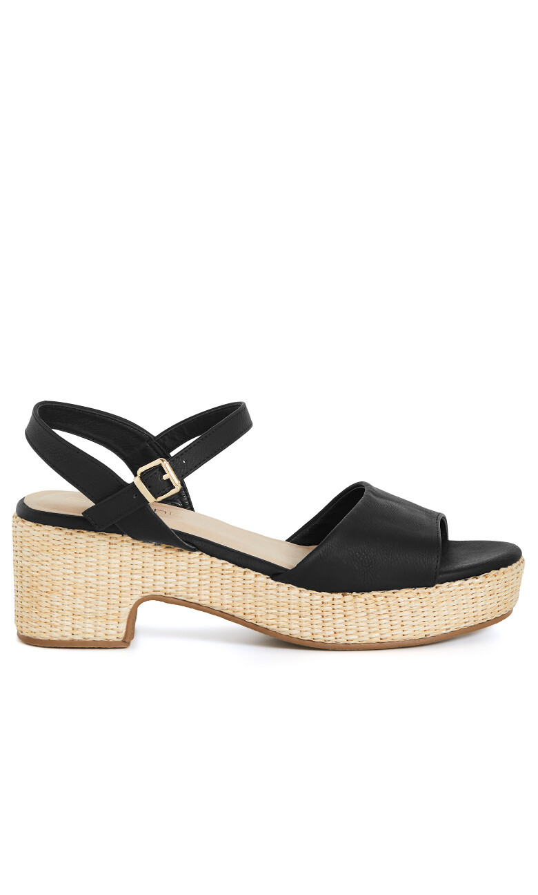 WIDE FIT Visionary Platform - black