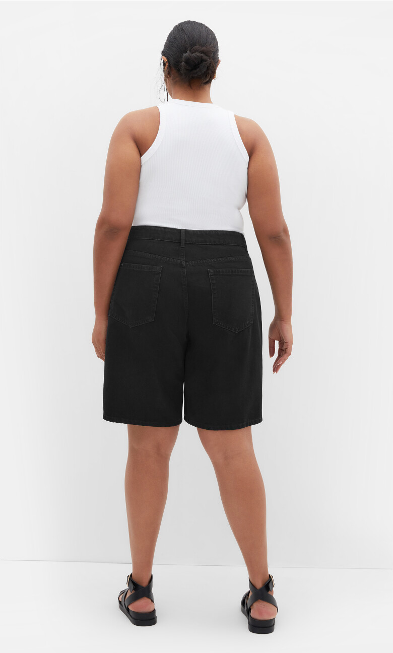 Denim Laila Short - black