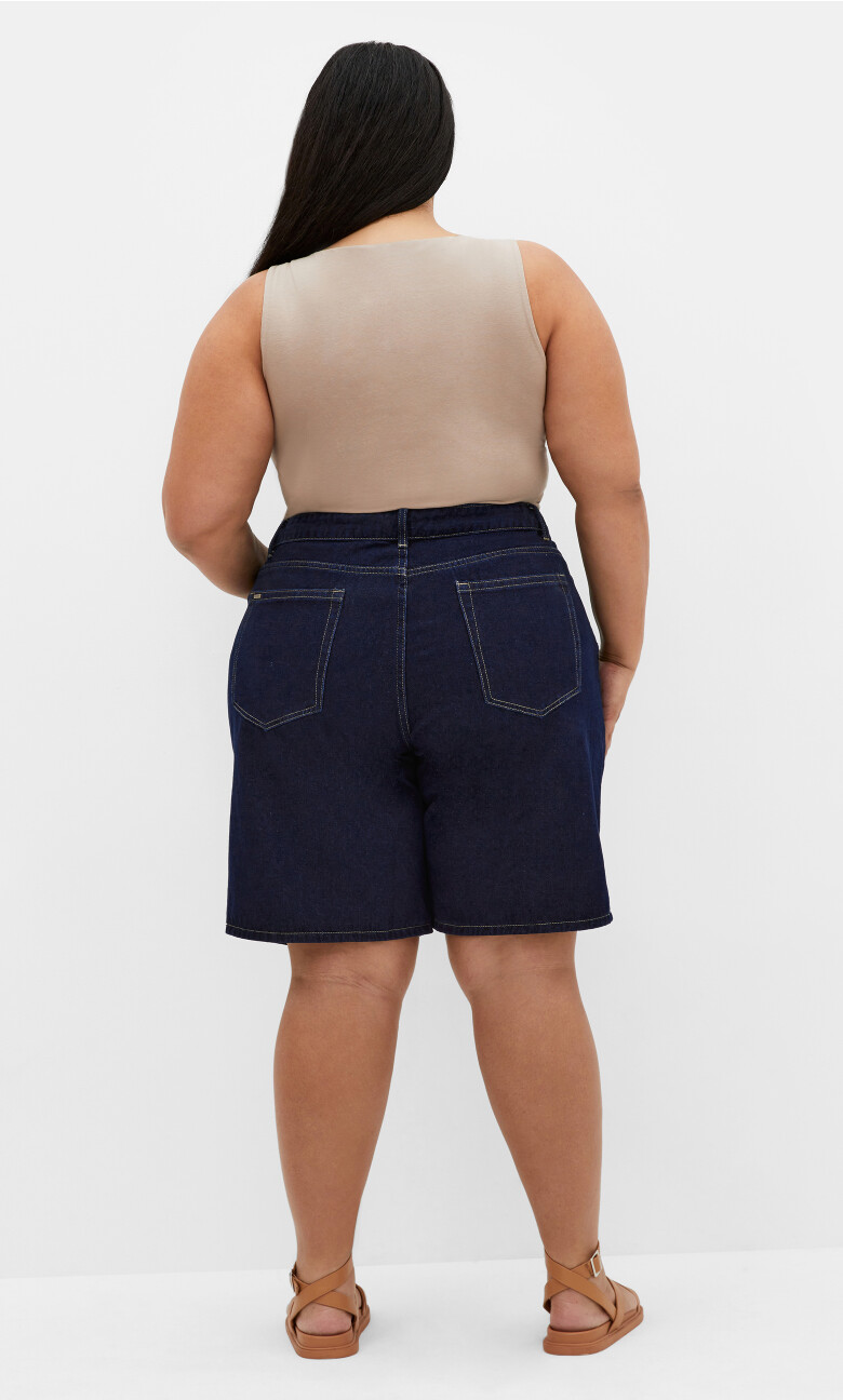 Denim Laila Short - dark denim