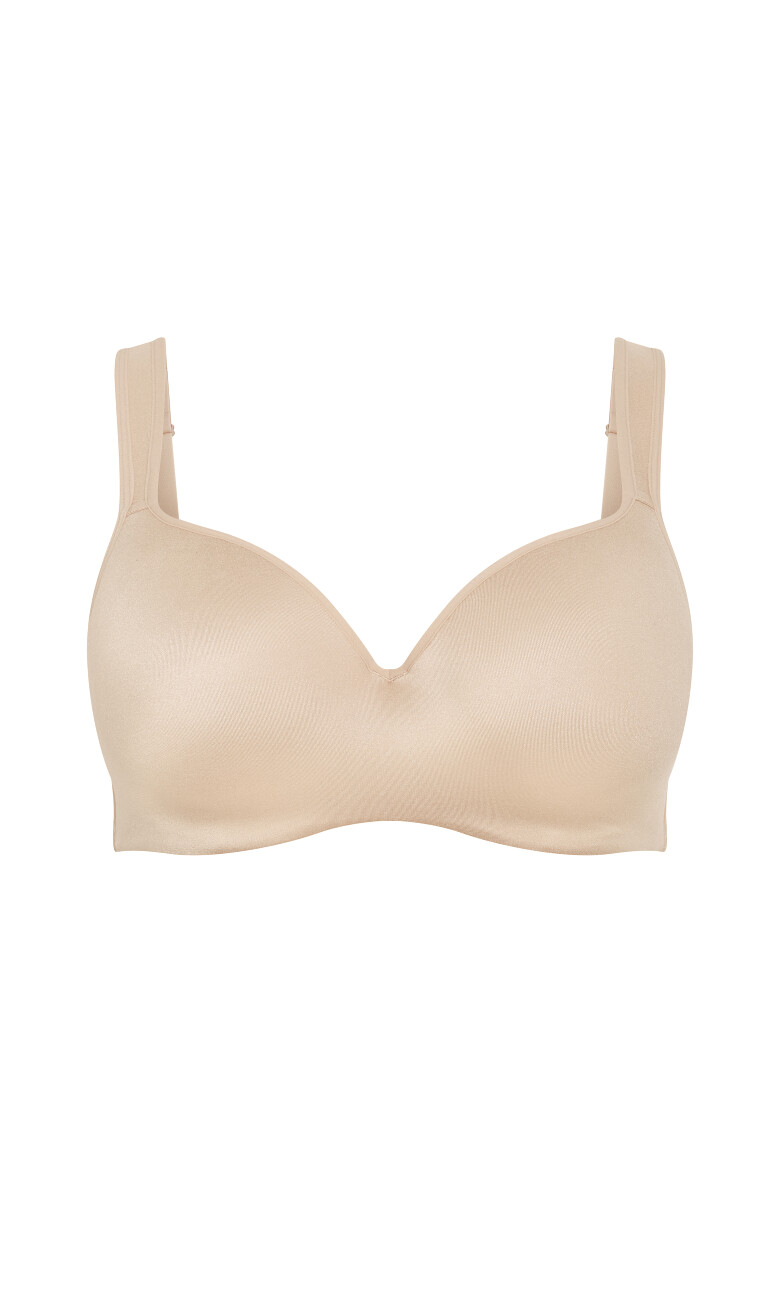 Smooth & Chic Balconette T-Shirt Bra - latte