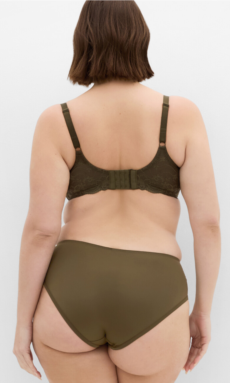 Smooth & Chic 3 Pack Micro Shorty - amethyst olive black