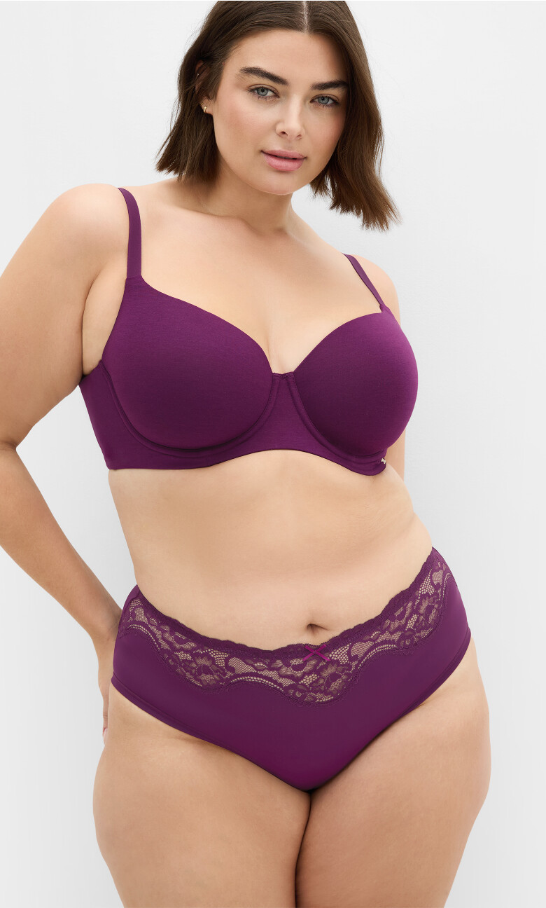 Plus Size Smooth & Chic 3 Pack Micro Shorty - multi