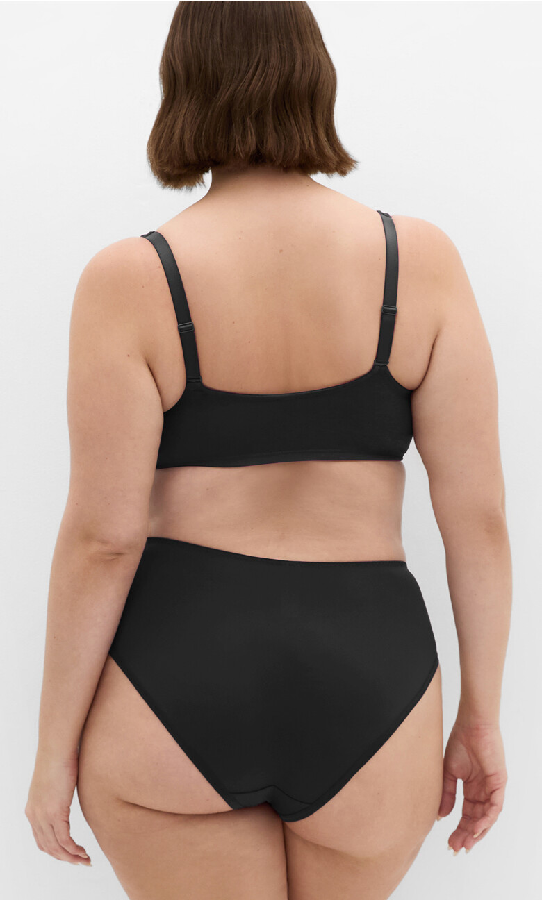 Smooth & Chic 3 Pack Micro Shorty - black