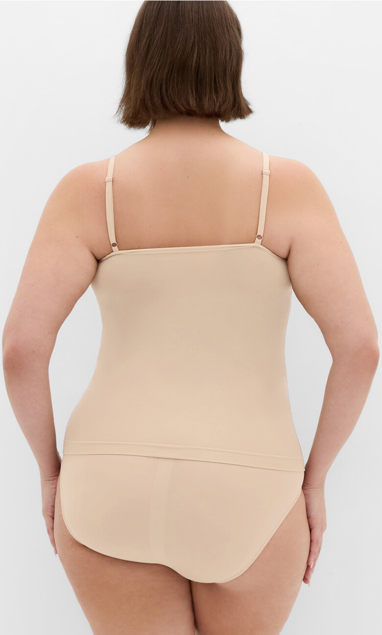 Smooth & Chic Seamless Cami 2 Pack - latte