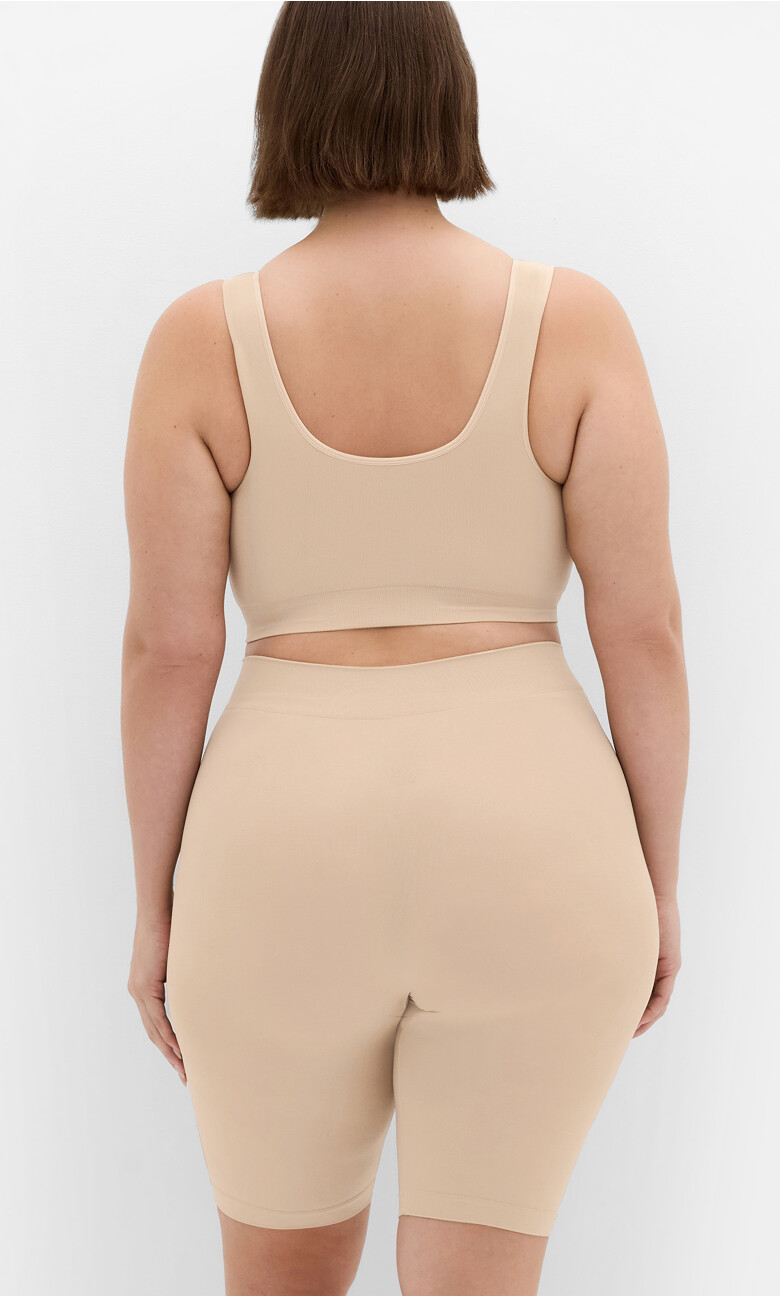 Smooth & Chic Seamless Short 2 Pack - latte