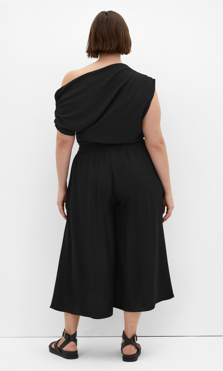 Elly Crop Pant - black