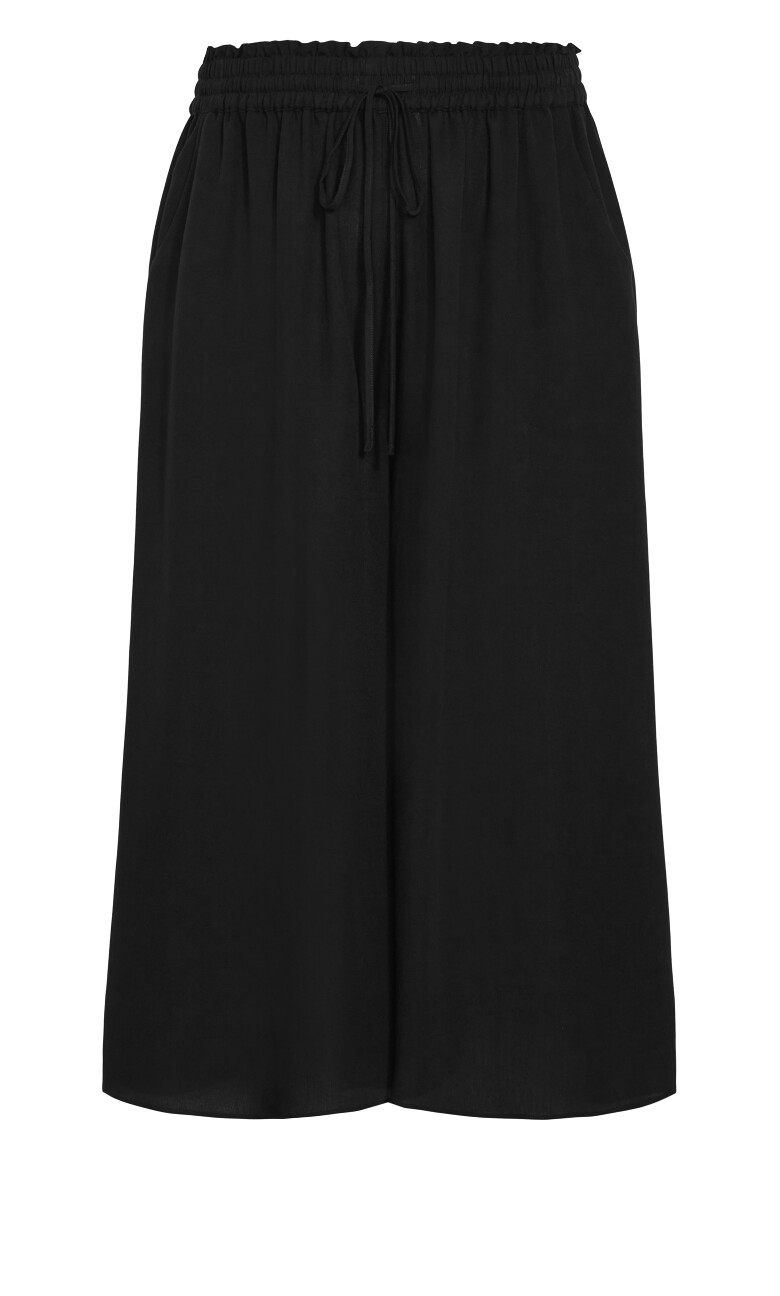 Elly Crop Pant - black