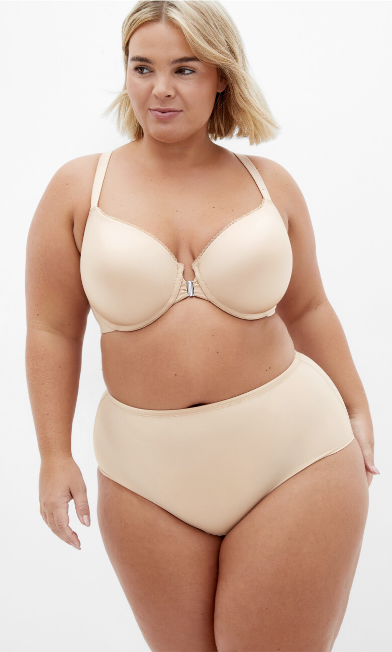 Plus Size Iris Ct Rb Bra - Latte