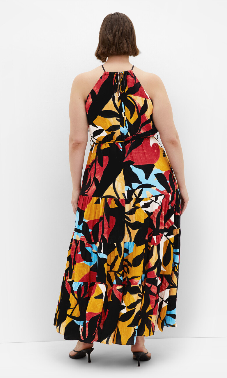 Island Getaway Maxi Dress - black