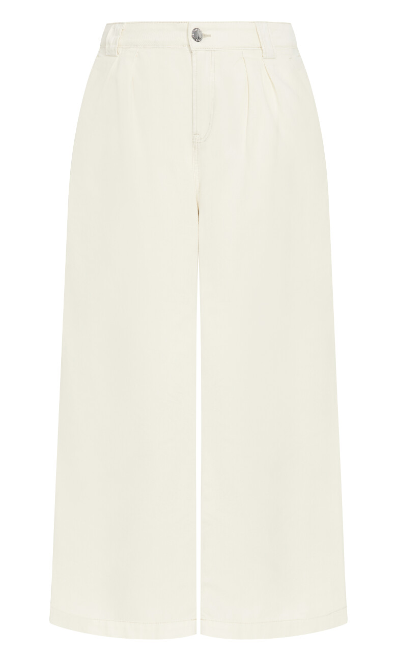 Harley Fit Harlow Wide Leg Jean - butter