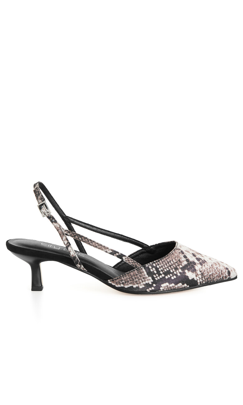 WIDE FIT Mila Slingback - reptile
