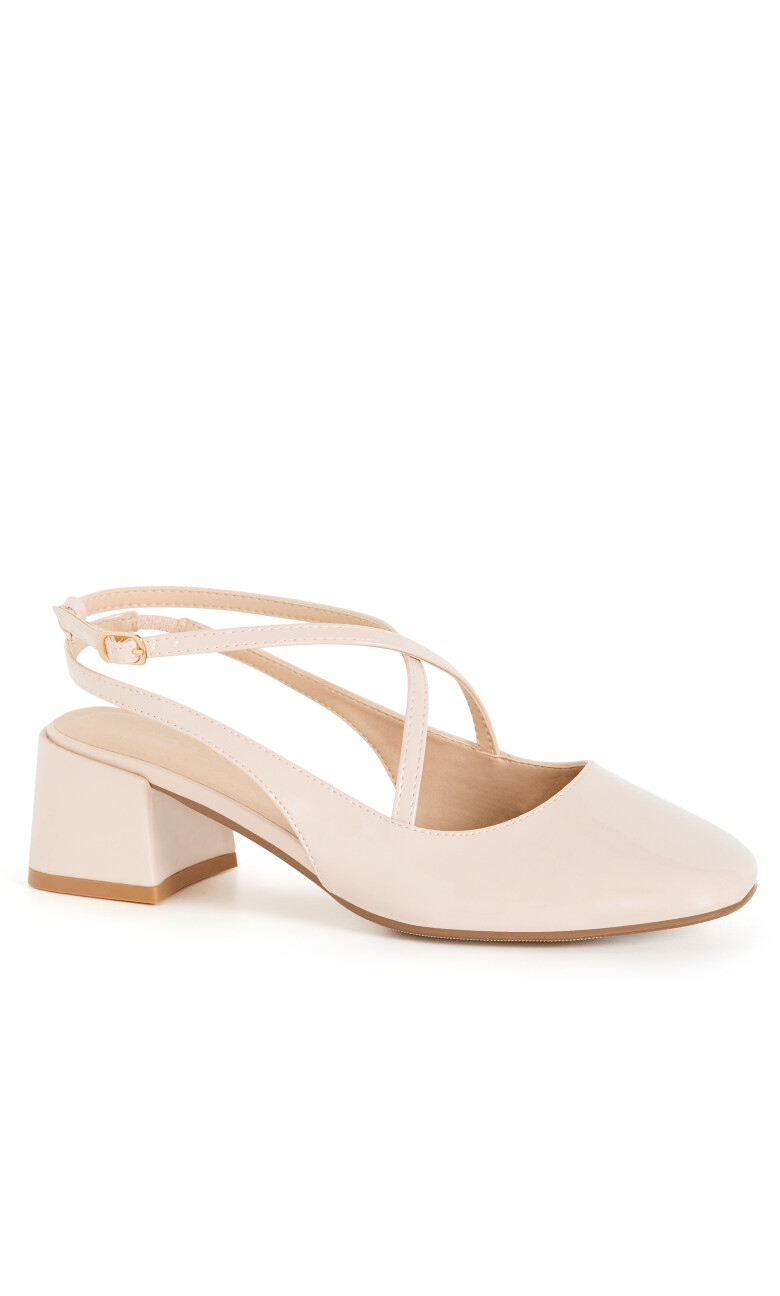 WIDE FIT Luna Heel - nude