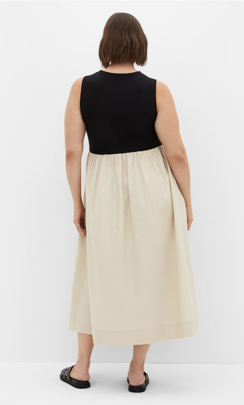 Wren Sleeveless Midi Dress - multi