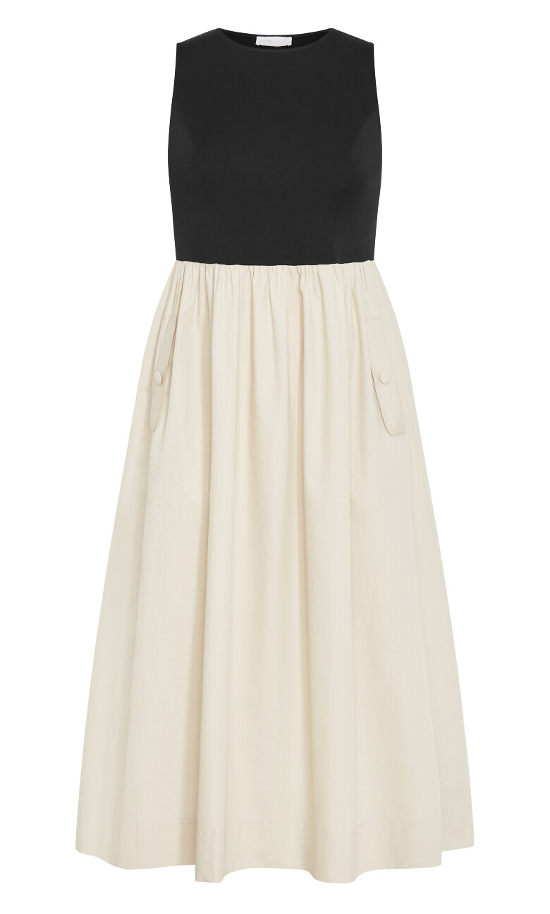 Wren Sleeveless Midi Dress - multi