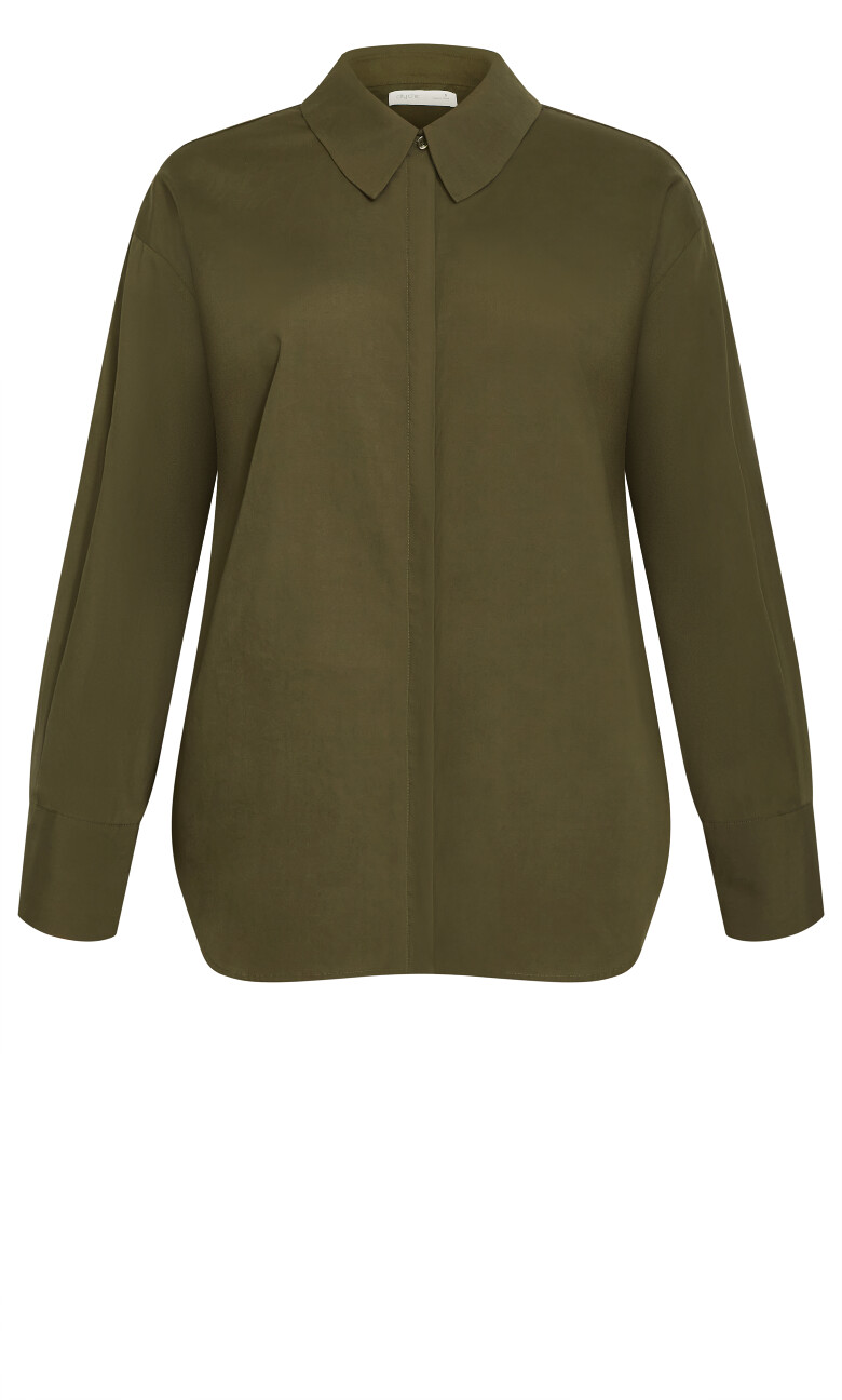 Elise Shirt - khaki