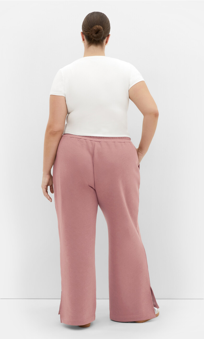 Finesse Trackpant - dusty mauve