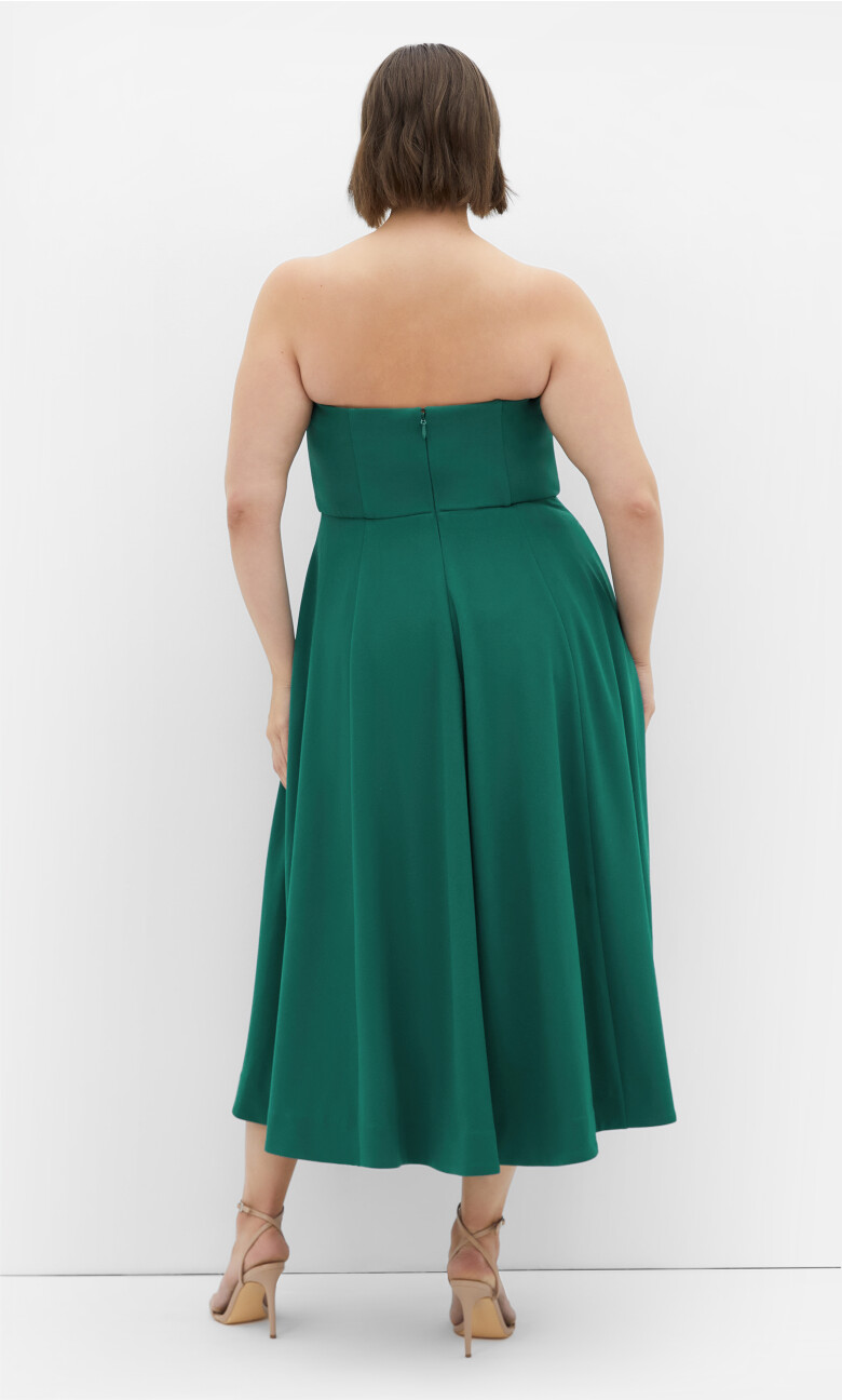 Sweet Flare A Line Dress - sea green
