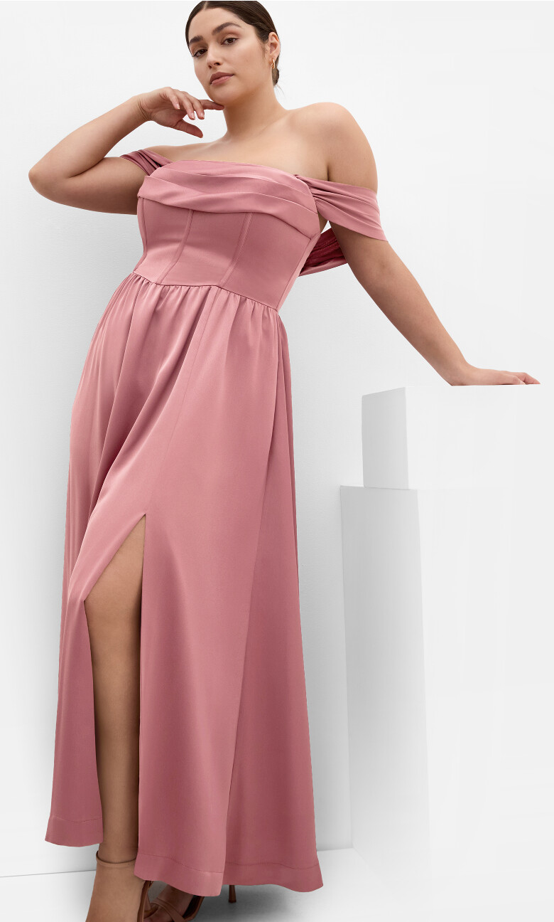 Angel Love Maxi Dress - rose