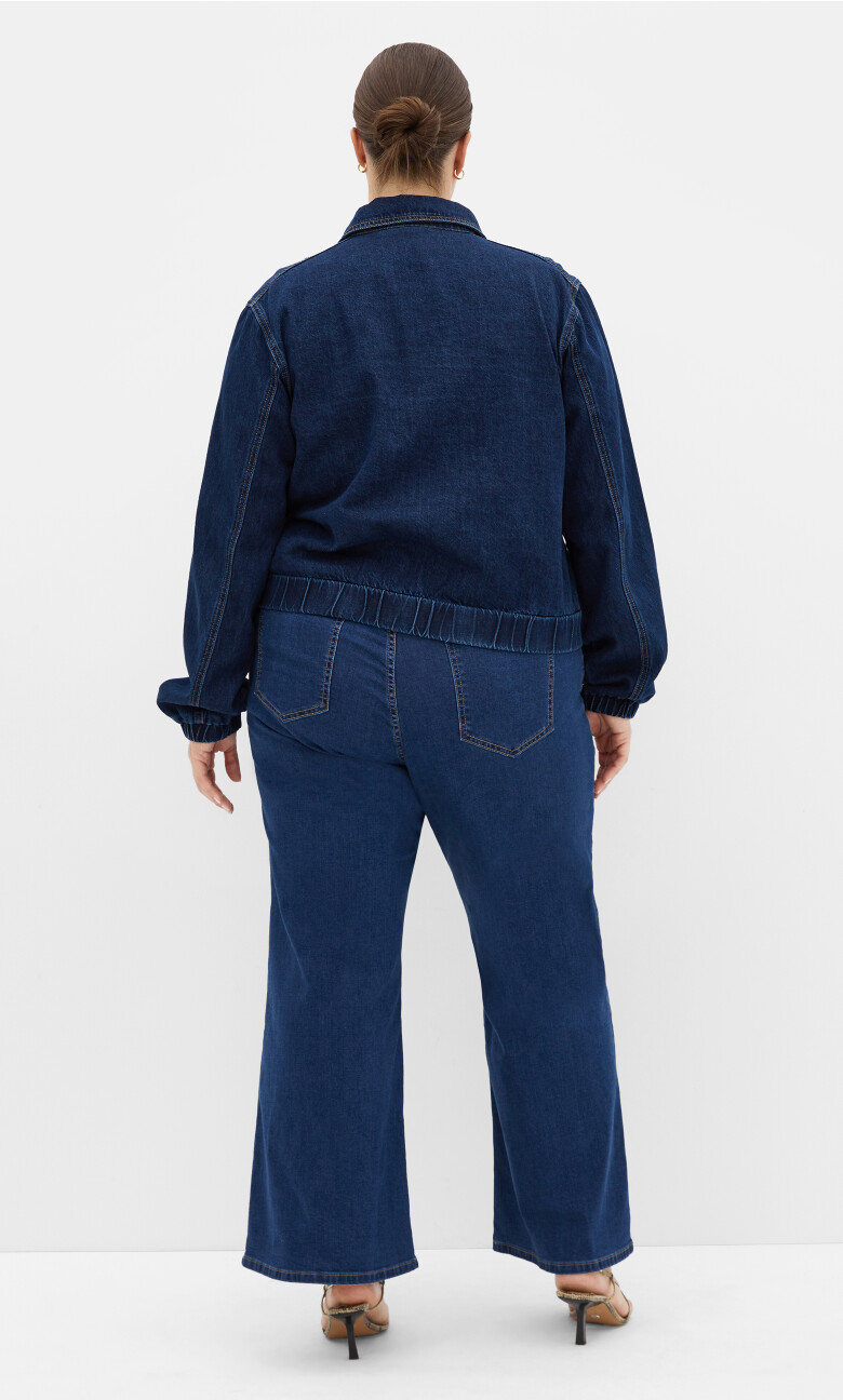 Bria Denim Jacket - dark denim