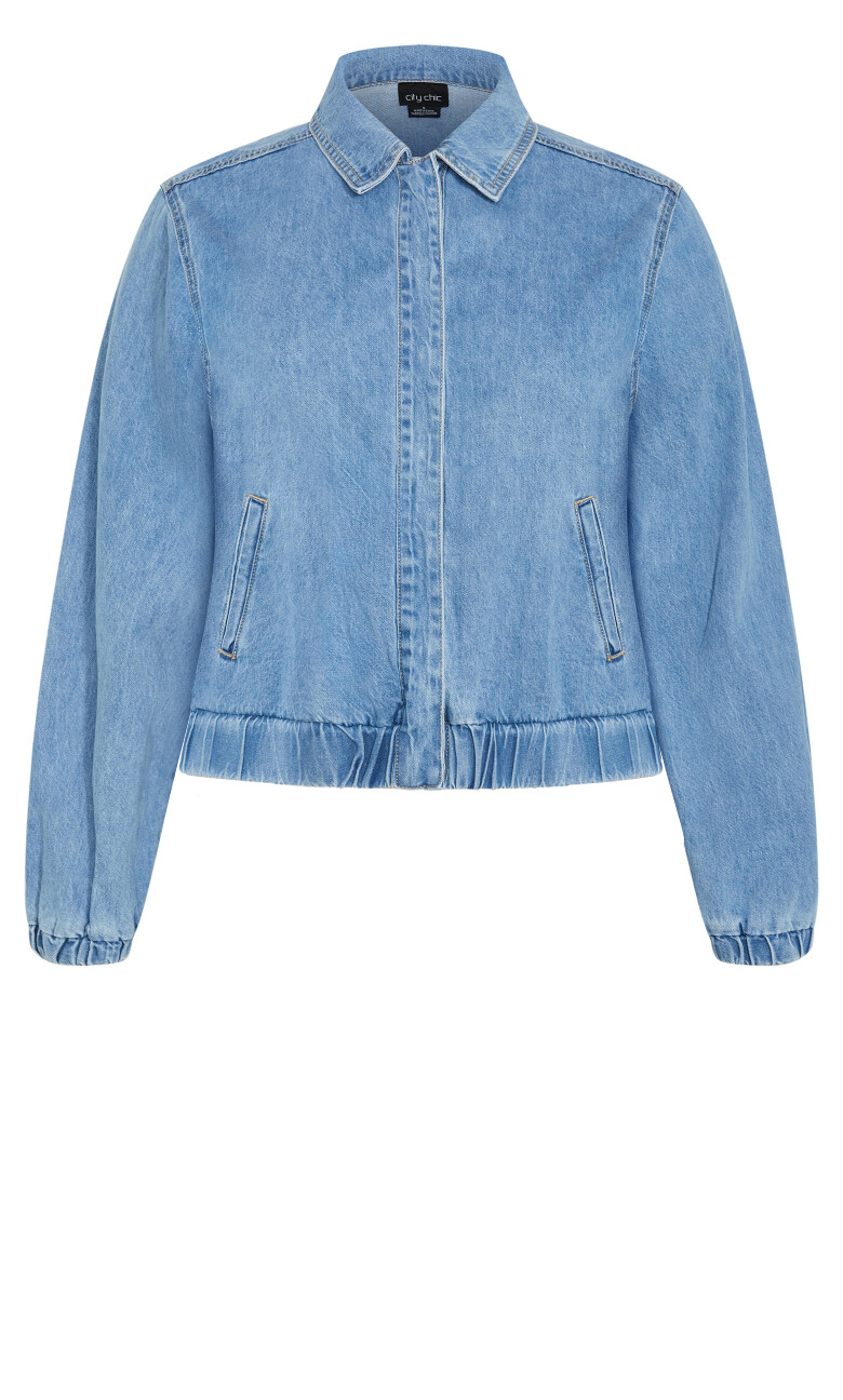 Bria Denim Jacket - light denim