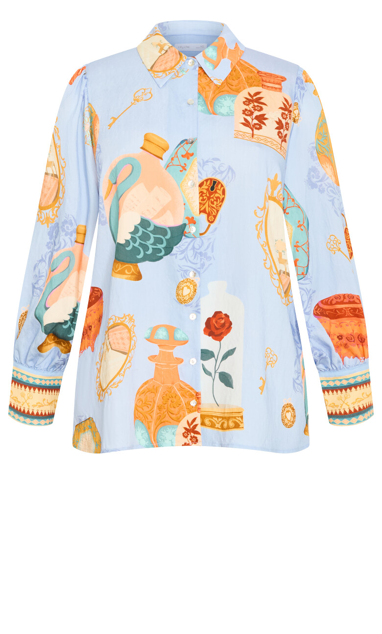 Refined Beauty Shirt - baby blue