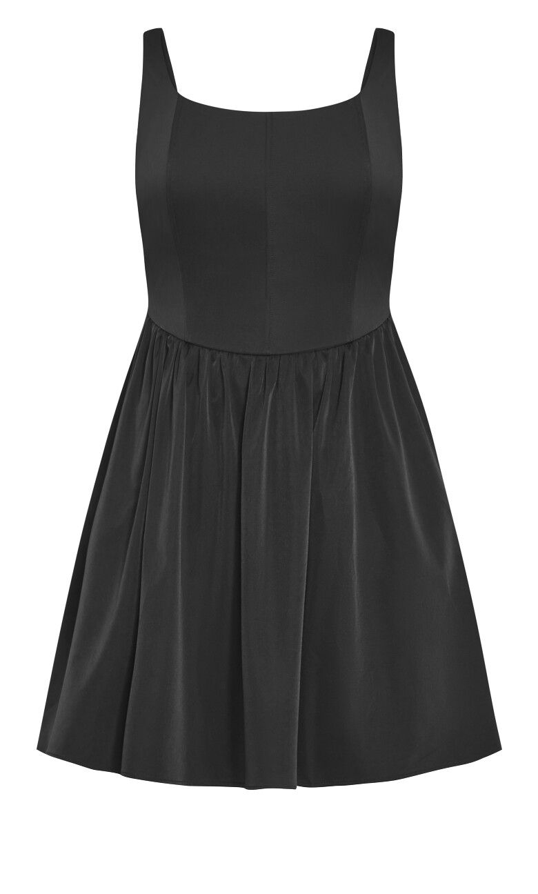 Sweet Mini Corset Dress - black
