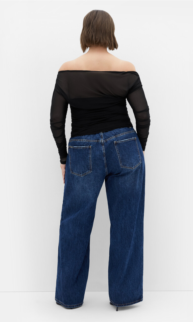 Anastasia Mesh Top - black