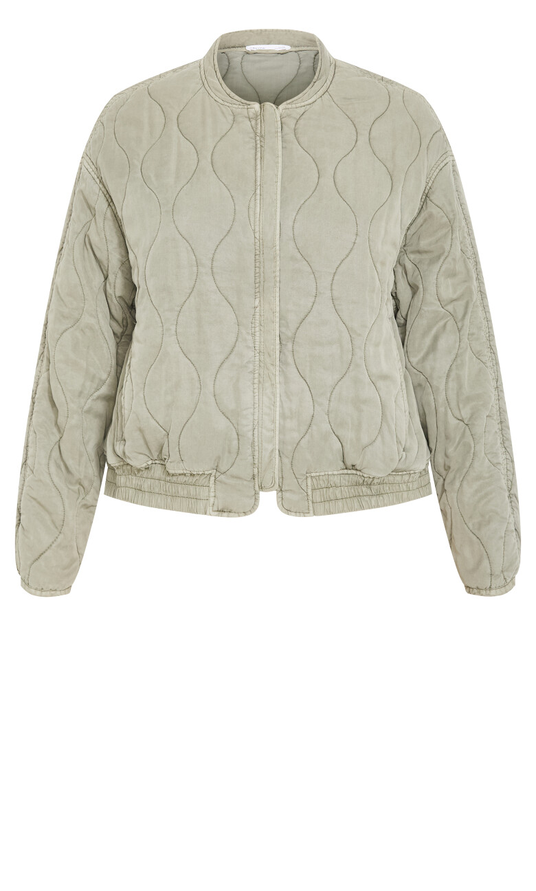 Baylee Puffer Jacket - khaki