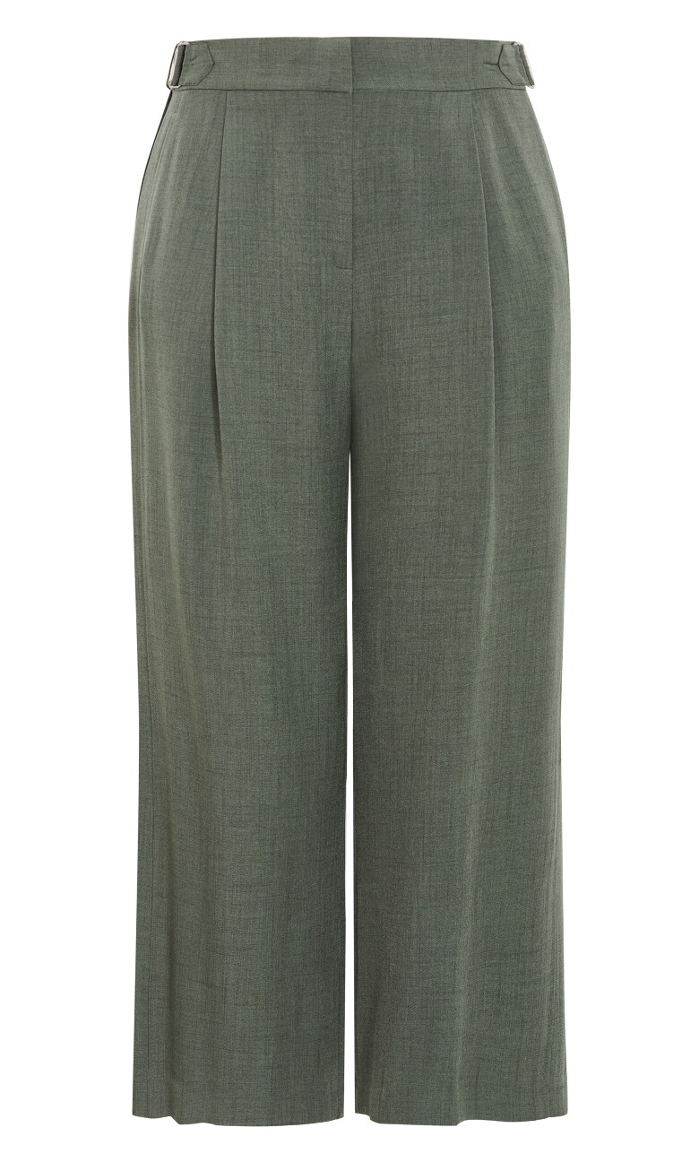 Blakely Wide Leg Pant - olive