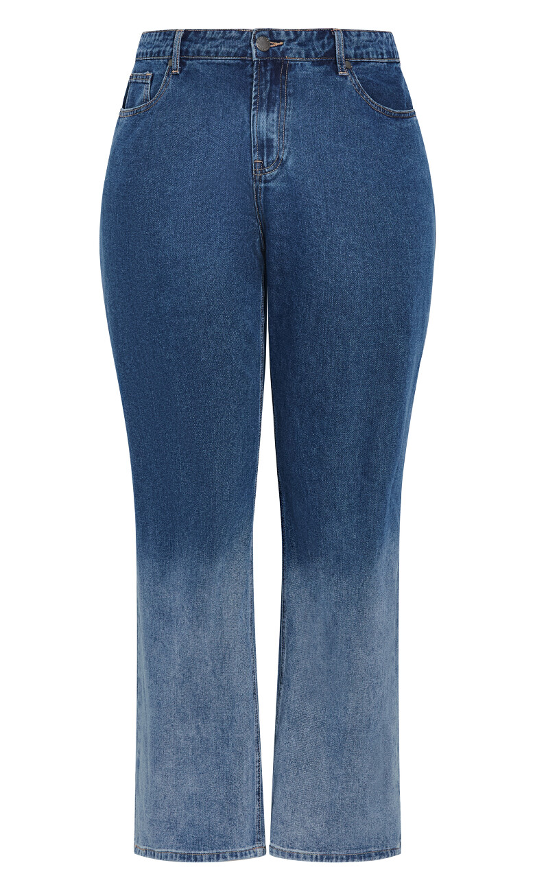 Harley Fit Ombre Wash Jean - blue wash