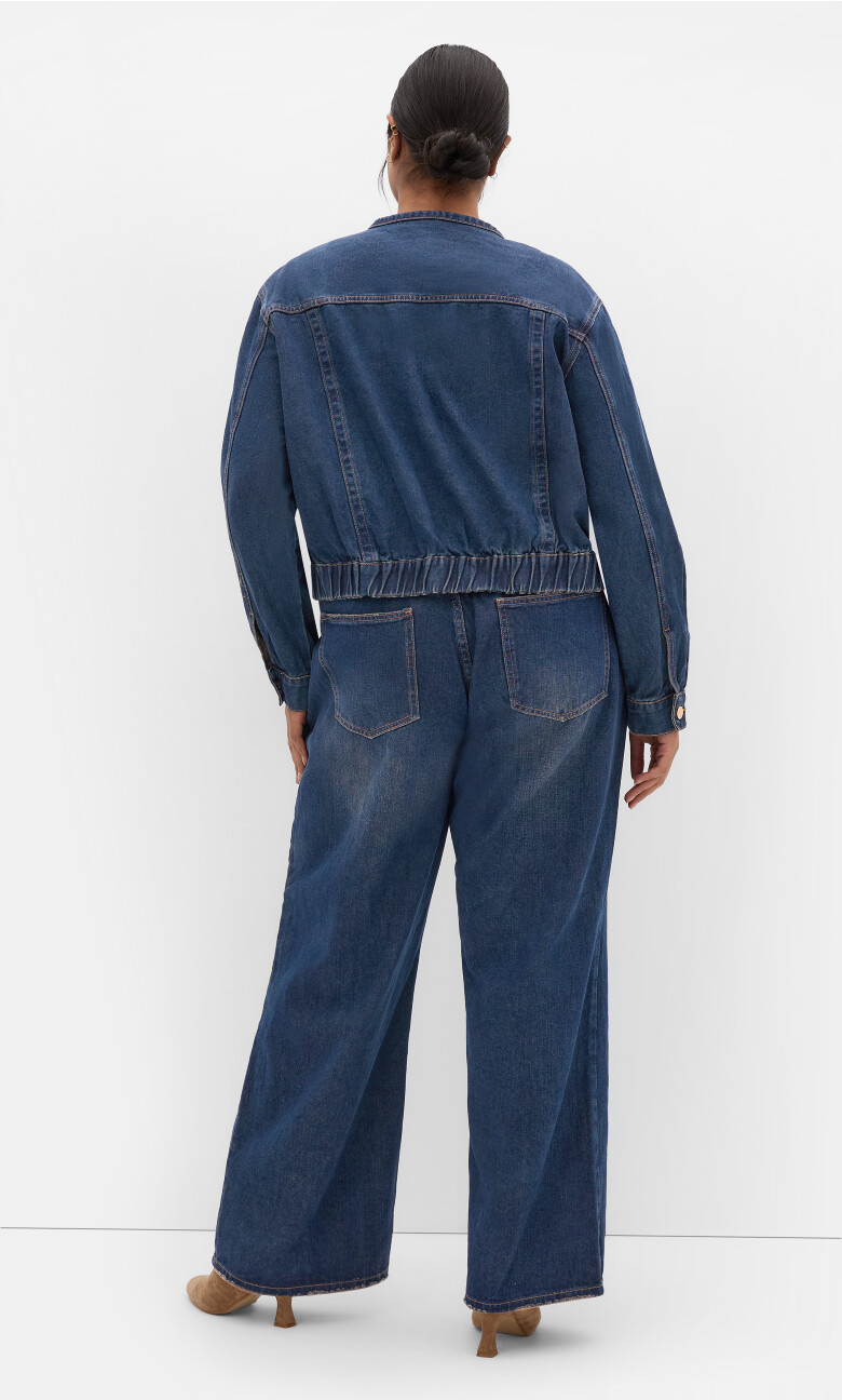 Talia Denim Jacket - dark wash