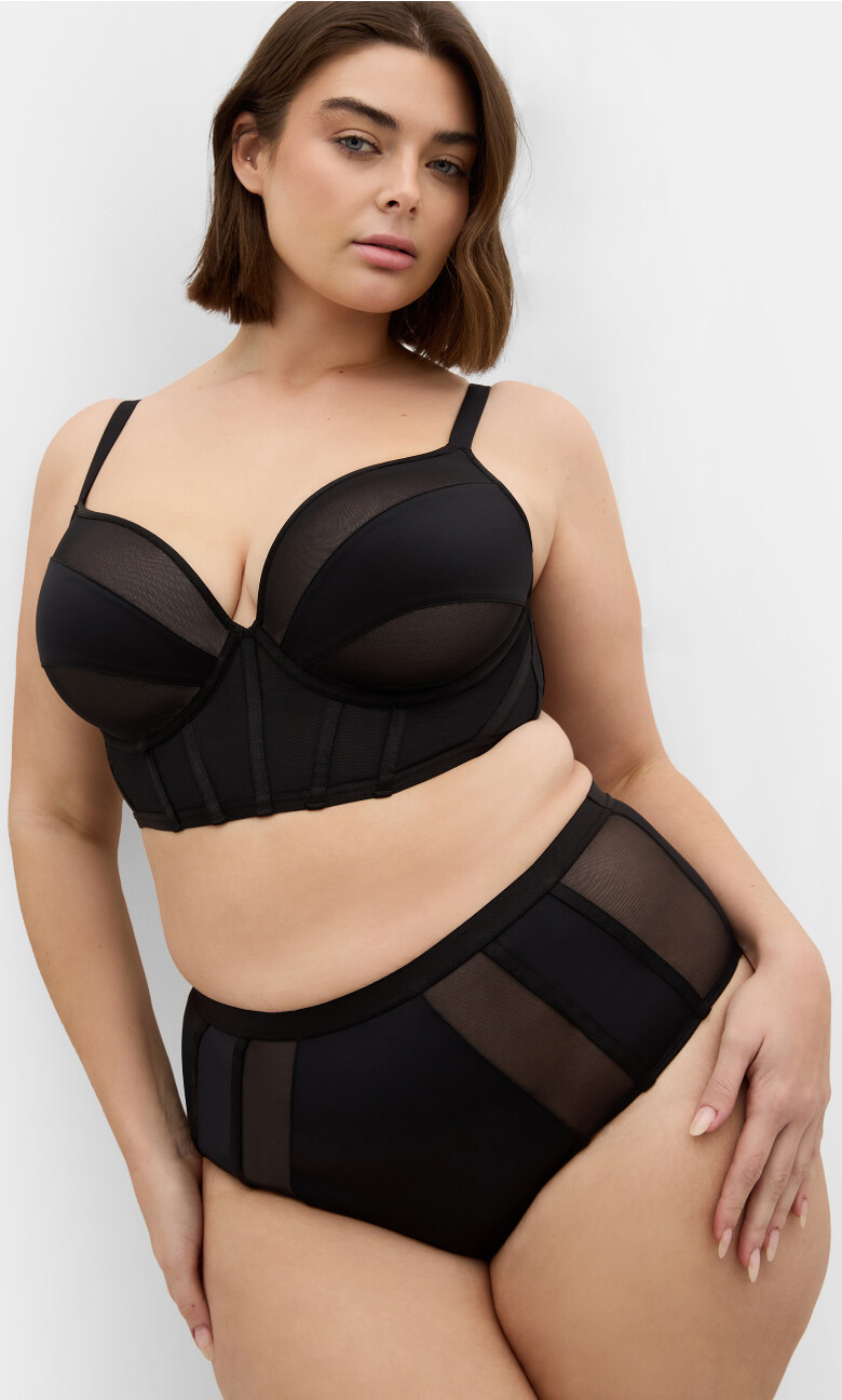 Brigitte Hi Brief - black
