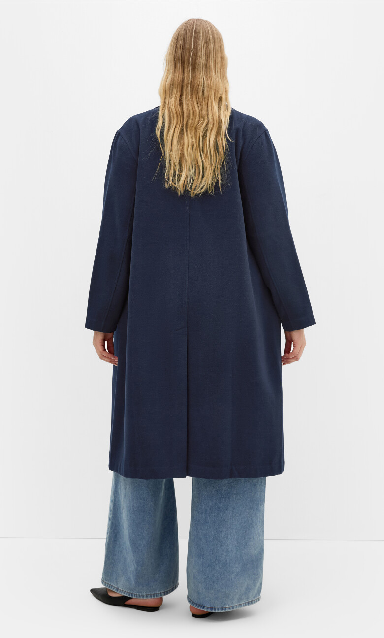 Anita Melton Coat - navy